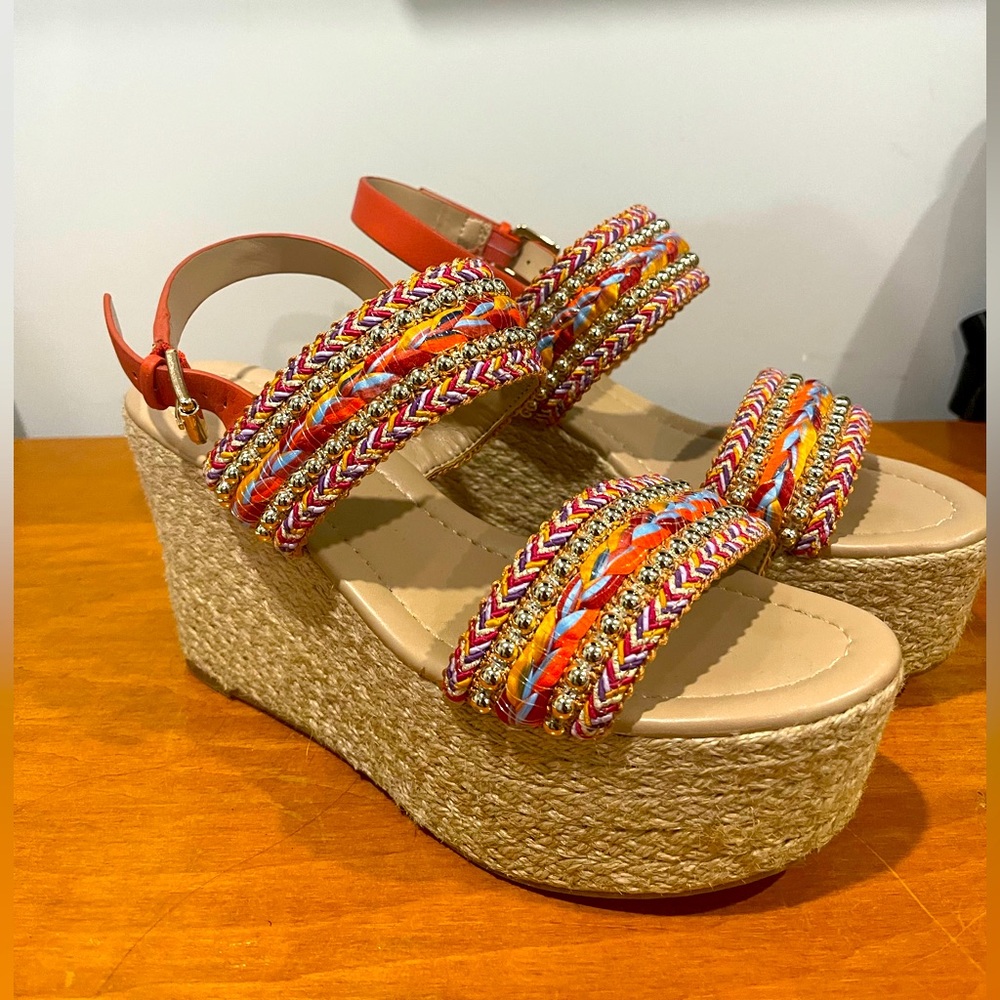 ALDO women wedge sandals in multicolor